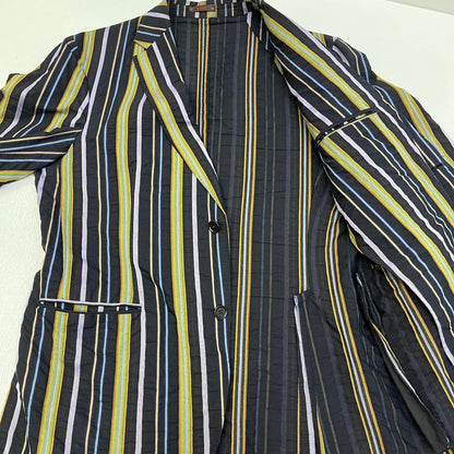 【中古】ETRO | エトロ cotton stripe tailored jacket テーラードジャケット 071-11812-1580 サイズ：50【加古川店】