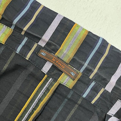 【中古】ETRO | エトロ cotton stripe tailored jacket テーラードジャケット 071-11812-1580 サイズ：50【加古川店】