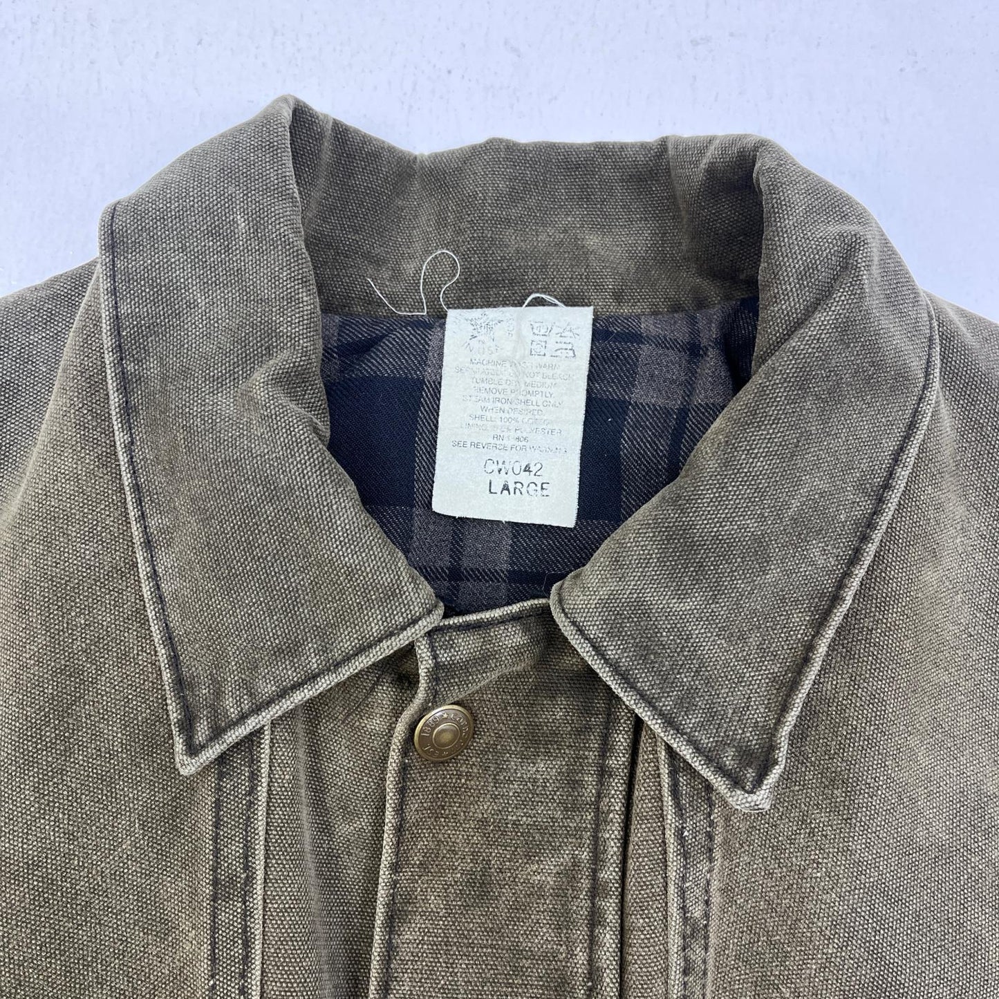 【中古】Carhartt | カーハート ?umbrella cape coat jacket ブルゾン CW043 グレー サイズ：L【加古川店】