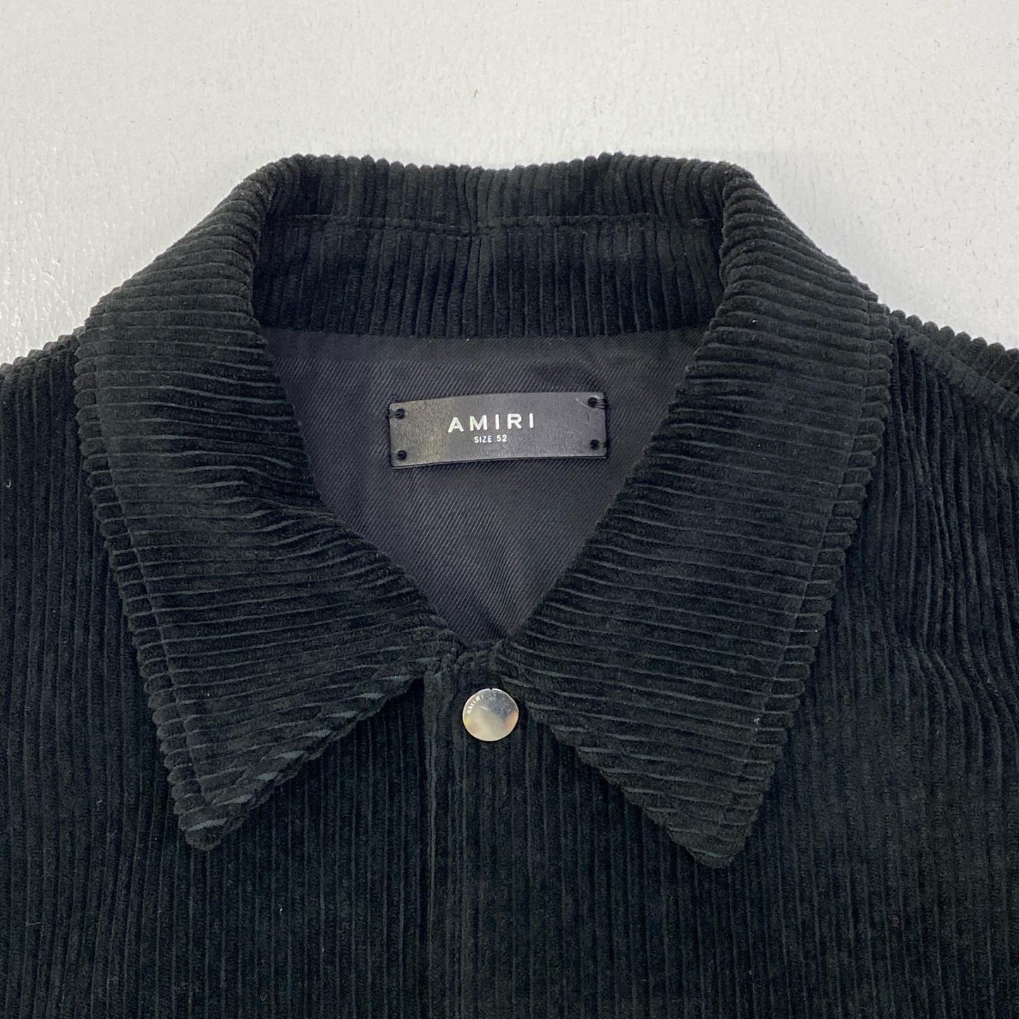 【中古】AMIRI | アミリ BONES TEDDY JACKET ブルゾン SRP23MOS010SMRW0016 ブラック サイズ：52【加古川店】