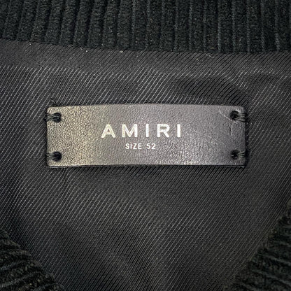 【中古】AMIRI | アミリ BONES TEDDY JACKET ブルゾン SRP23MOS010SMRW0016 ブラック サイズ：52【加古川店】