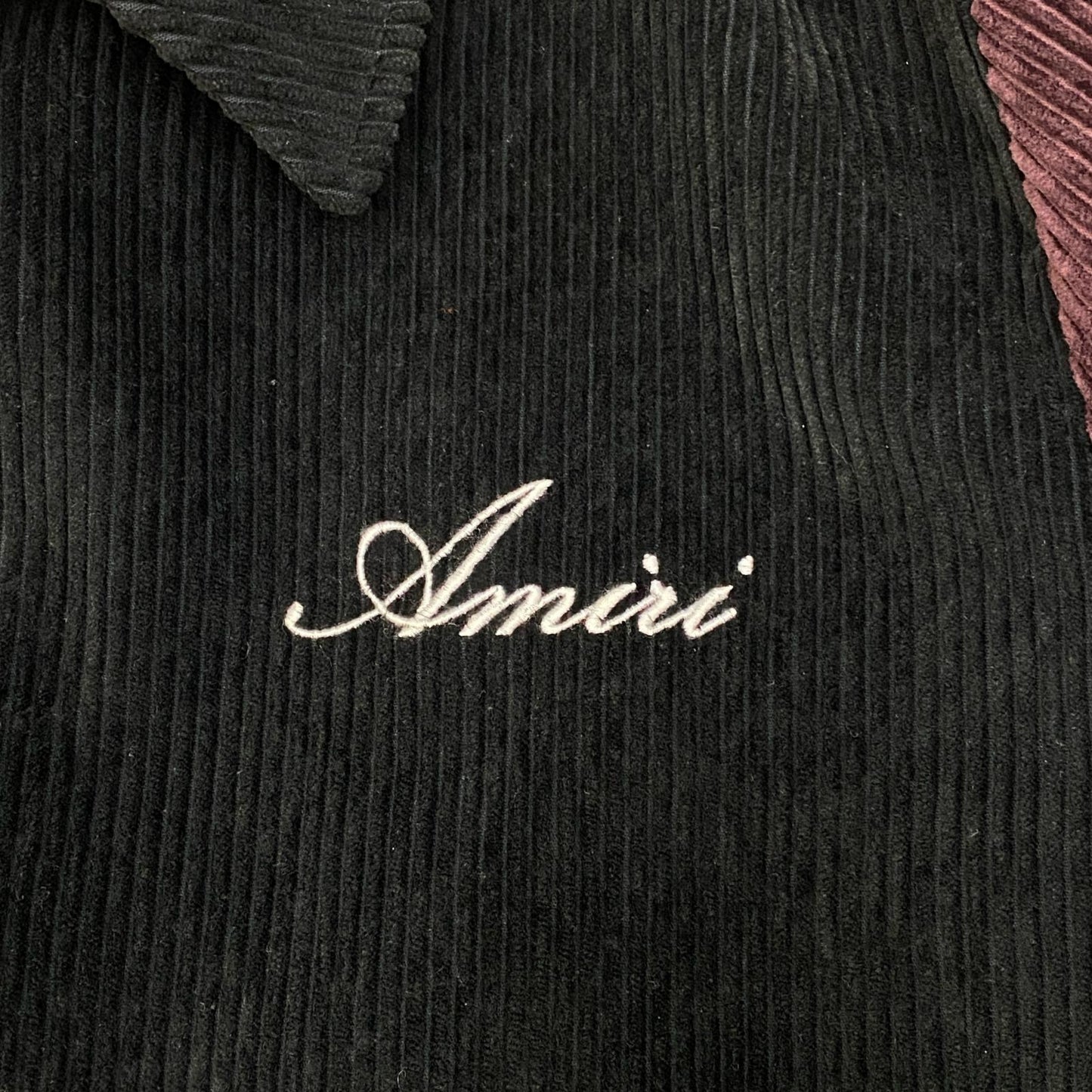 【中古】AMIRI | アミリ BONES TEDDY JACKET ブルゾン SRP23MOS010SMRW0016 ブラック サイズ：52【加古川店】