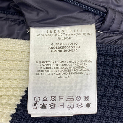 【中古】MONCLER | モンクレール GLEB ダウンジャケット F20911A20600 ネイビー サイズ：1【加古川店】