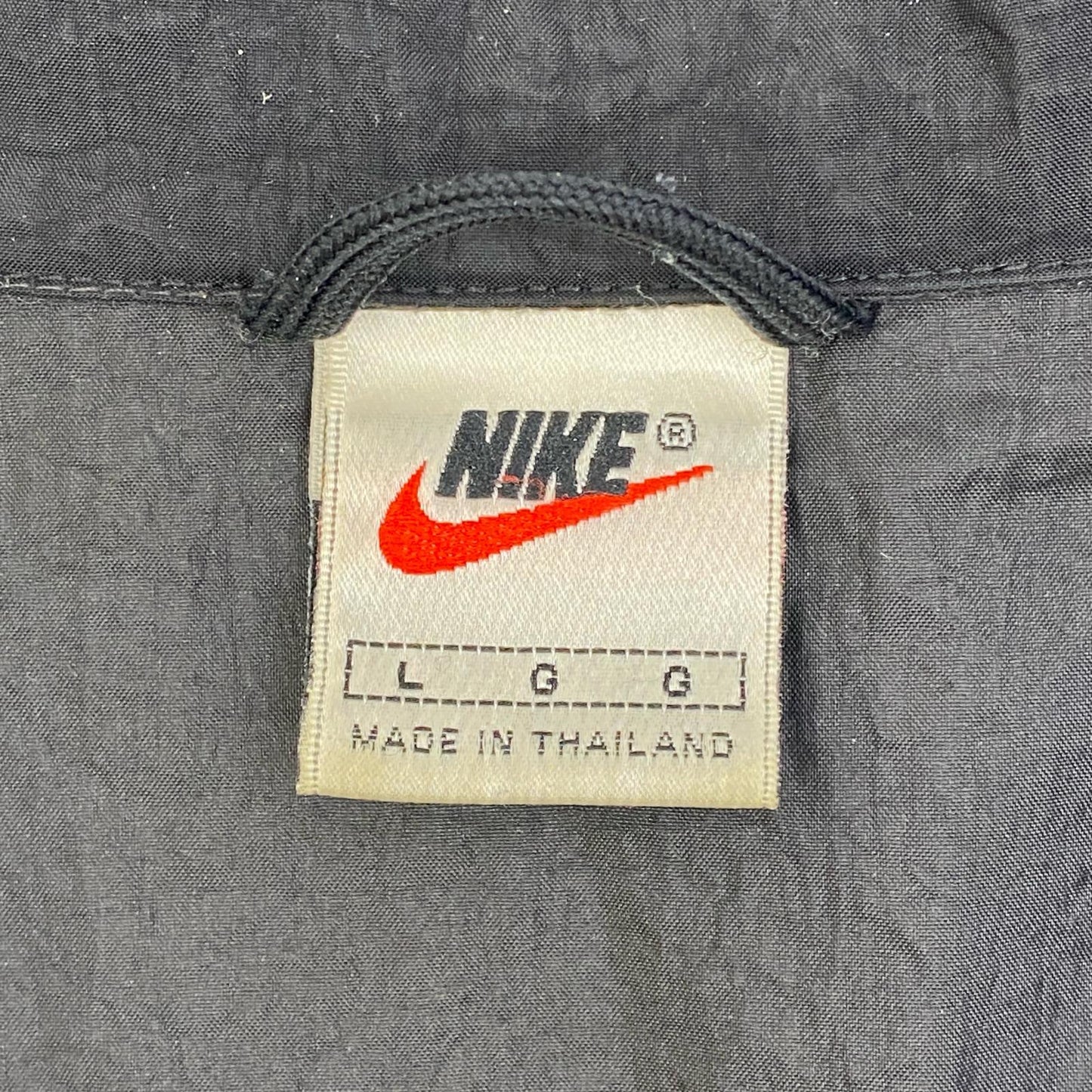 【中古】NIKE(VINTAGE) | ナイキヴィンテージ ナイロンジャケット ブラック サイズ：L【加古川店】