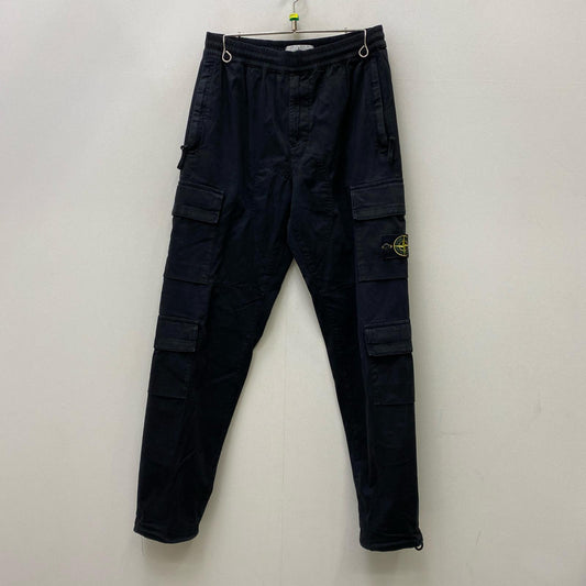 【中古】STONE ISLAND | ストーンアイランド SI CARGO PANTS カーゴパンツ 731531710 ブラック【加古川店】