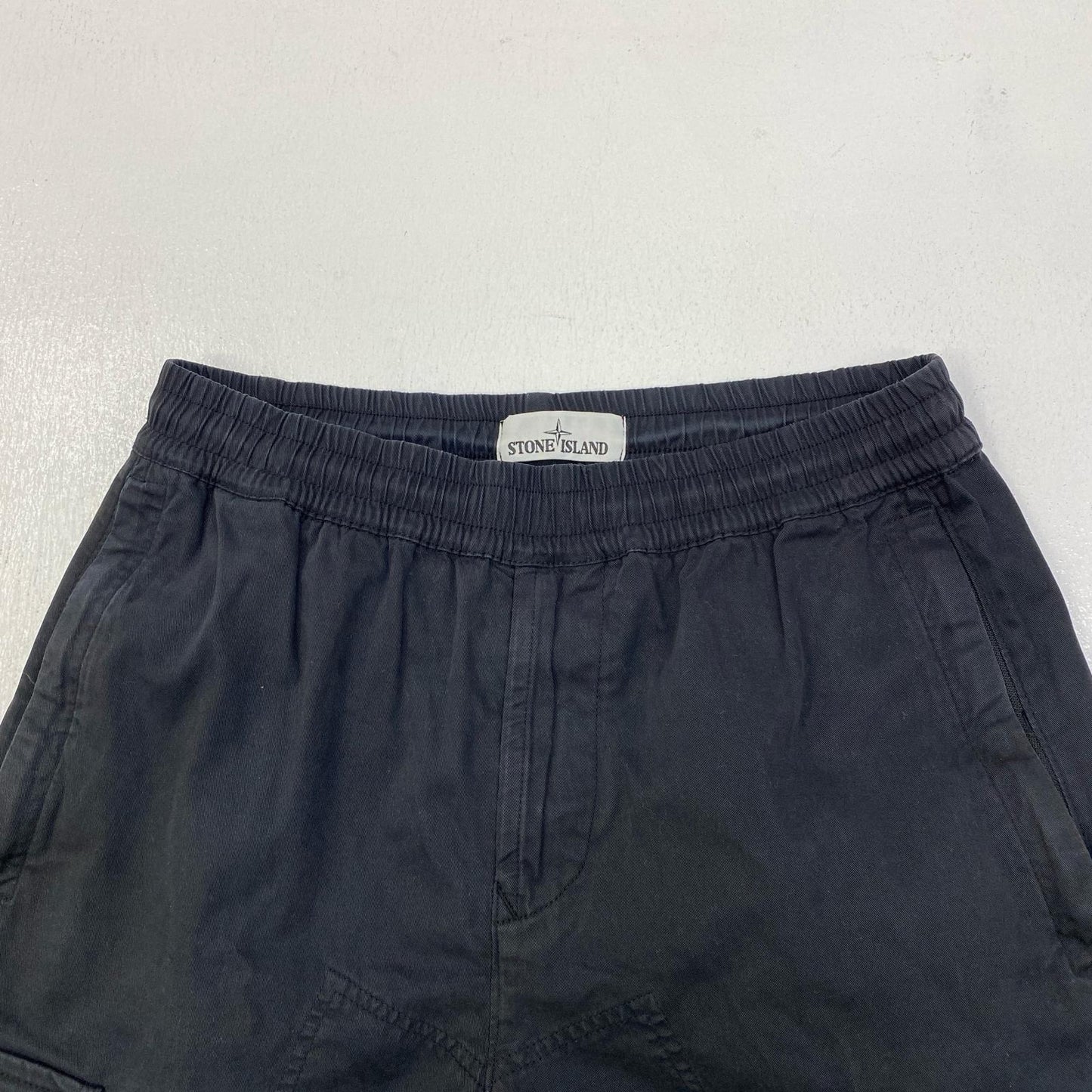 【中古】STONE ISLAND | ストーンアイランド SI CARGO PANTS カーゴパンツ 731531710 ブラック【加古川店】