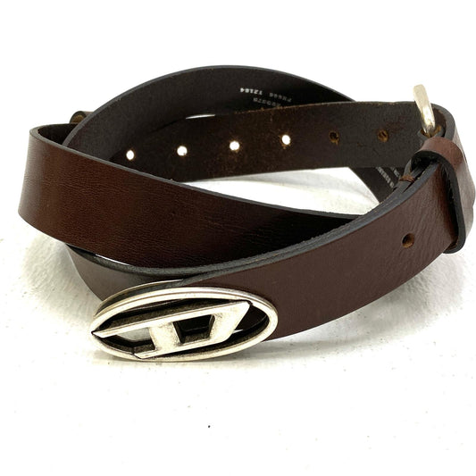 【中古】DIESEL | ディーゼル B-INLAY ベルト X09575 ブラウン【加古川店】