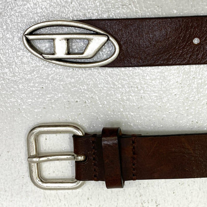 【中古】DIESEL | ディーゼル B-INLAY ベルト X09575 ブラウン【加古川店】