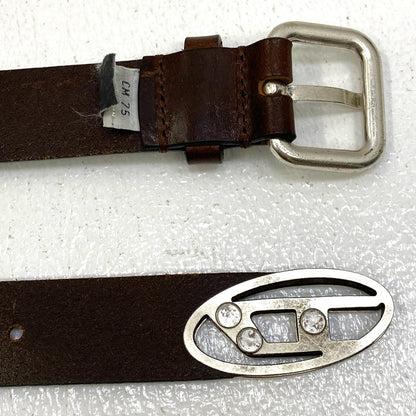 【中古】DIESEL | ディーゼル B-INLAY ベルト X09575 ブラウン【加古川店】