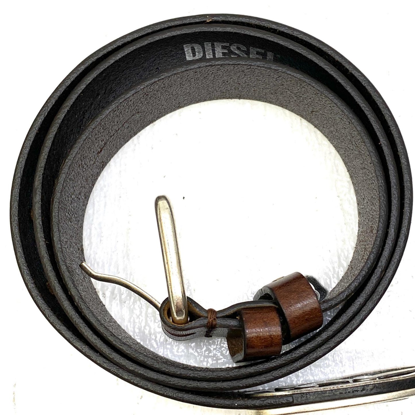 【中古】DIESEL | ディーゼル B-INLAY ベルト X09575 ブラウン【加古川店】