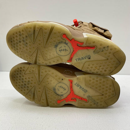 【中古】NIKE | ナイキ Travis Scott Air Jordan 6 スニーカー DH0690-200 ベージュ 28cm【加古川店】