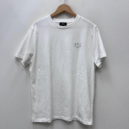 【中古】A.P.C | アーペーセー RUE MADAME TEE 半袖Ｔシャツ 25082-1-97891 ホワイト サイズ：L【加古川店】