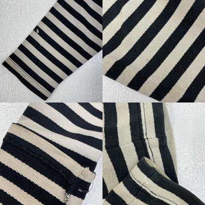 【中古】A BATHING APE | アベイシングエイプ BORDER L/S T 長袖Ｔシャツ ホワイト サイズ：S【加古川店】
