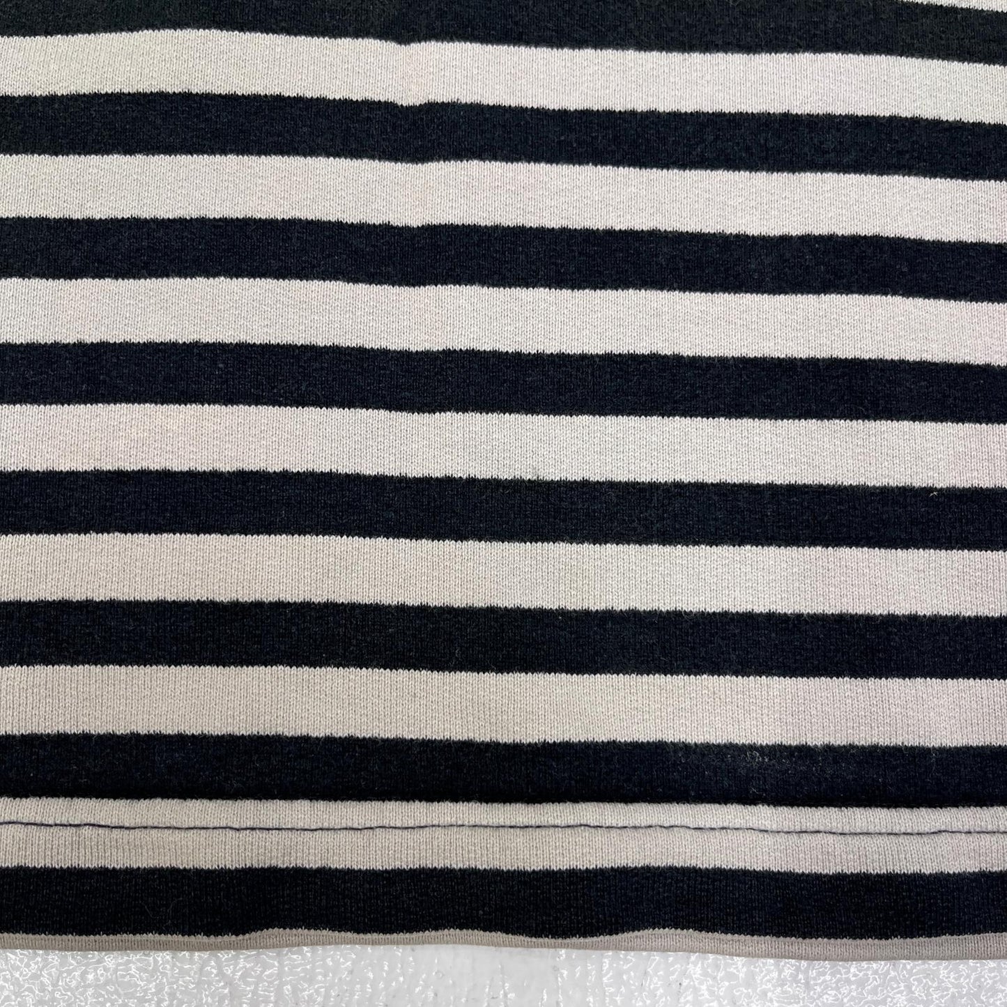 【中古】A BATHING APE | アベイシングエイプ BORDER L/S T 長袖Ｔシャツ ホワイト サイズ：S【加古川店】