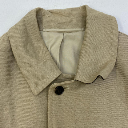 【中古】A.PRESSE | アプレッセ Linen Half Coat その他アウター 23SAP-01-06H ベージュ サイズ：3【加古川店】