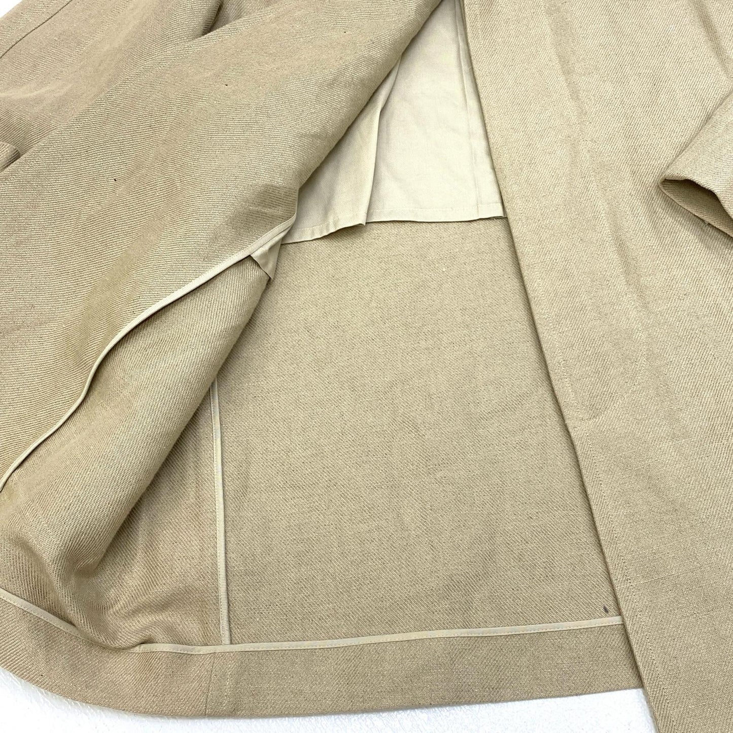 【中古】A.PRESSE | アプレッセ Linen Half Coat その他アウター 23SAP-01-06H ベージュ サイズ：3【加古川店】