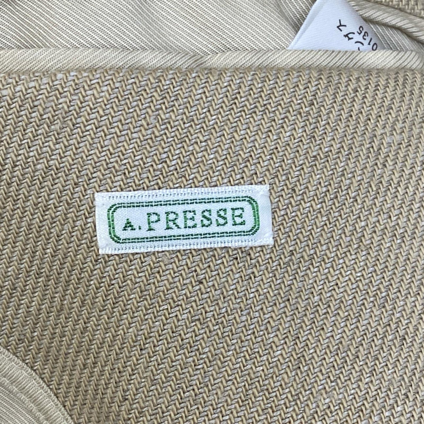 【中古】A.PRESSE | アプレッセ Linen Half Coat その他アウター 23SAP-01-06H ベージュ サイズ：3【加古川店】