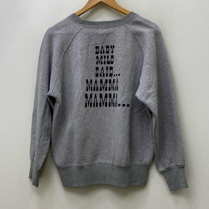 【中古】A BATHING APE | アベイシングエイプ baby milo crewneck sweatshirt スウェット グレー サイズ：L【加古川店】