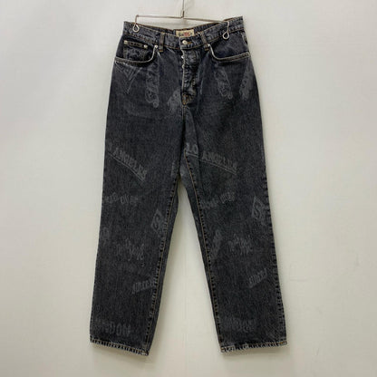 【中古】STUSSY | ステューシー WORLDWIDE BIG OL JEANS デニムパンツ 116613 ブラック サイズ：28【加古川店】