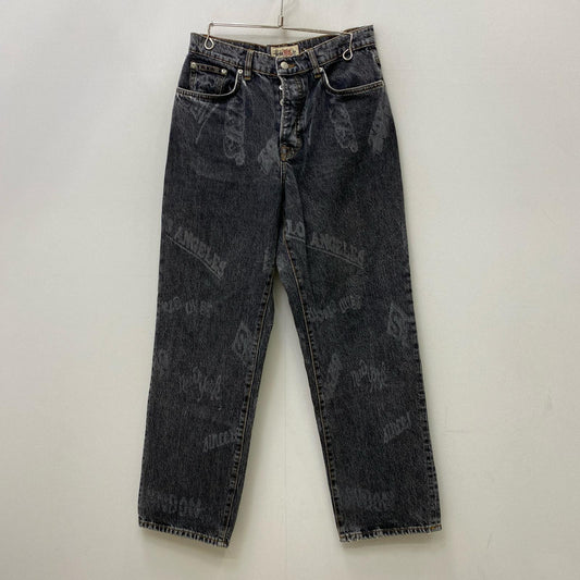 【中古】STUSSY | ステューシー WORLDWIDE BIG OL JEANS デニムパンツ 116613 ブラック サイズ：28【加古川店】