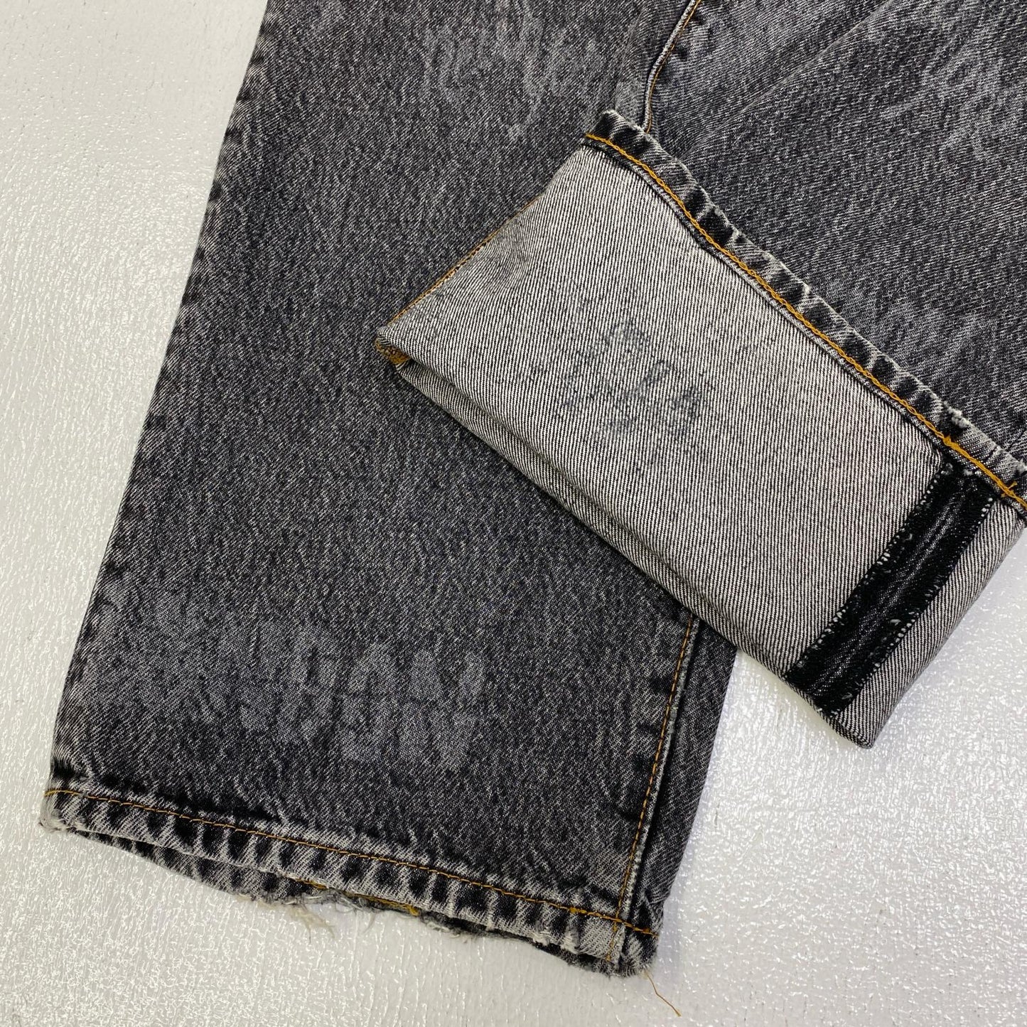 【中古】STUSSY | ステューシー WORLDWIDE BIG OL JEANS デニムパンツ 116613 ブラック サイズ：28【加古川店】