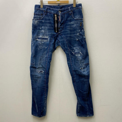 【中古】DSQUARED2 | ディースクエアード tiby biker jean デニムパンツ s71lb0326 s30342 インディゴ サイズ：42【加古川店】