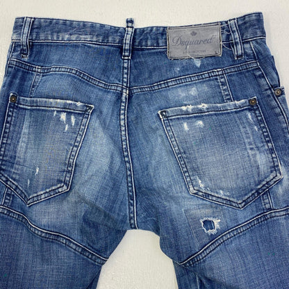 【中古】DSQUARED2 | ディースクエアード tiby biker jean デニムパンツ s71lb0326 s30342 インディゴ サイズ：42【加古川店】