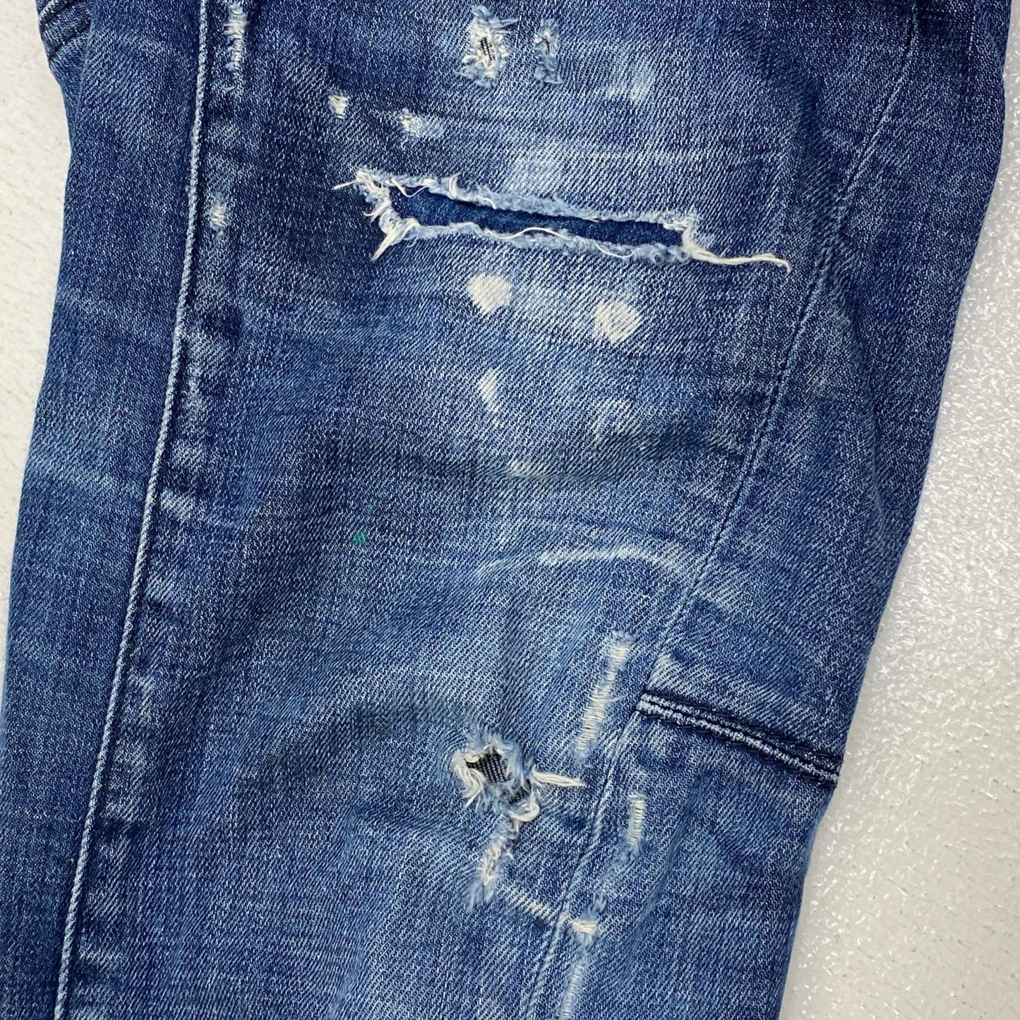 【中古】DSQUARED2 | ディースクエアード tiby biker jean デニムパンツ s71lb0326 s30342 インディゴ サイズ：42【加古川店】
