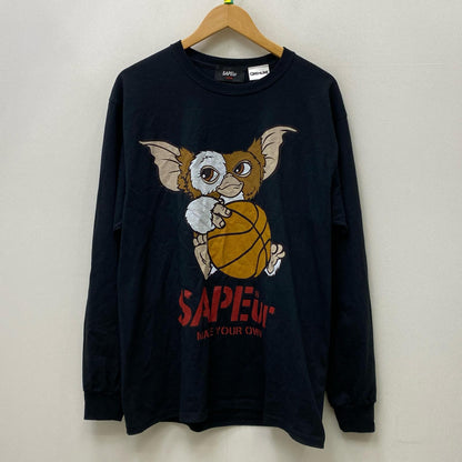 【中古】SAPEur | サプール GREMLINS L/S TEE 長袖Ｔシャツ ブラック サイズ：L【加古川店】