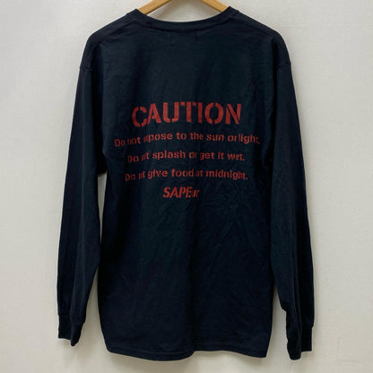 【中古】SAPEur | サプール GREMLINS L/S TEE 長袖Ｔシャツ ブラック サイズ：L【加古川店】
