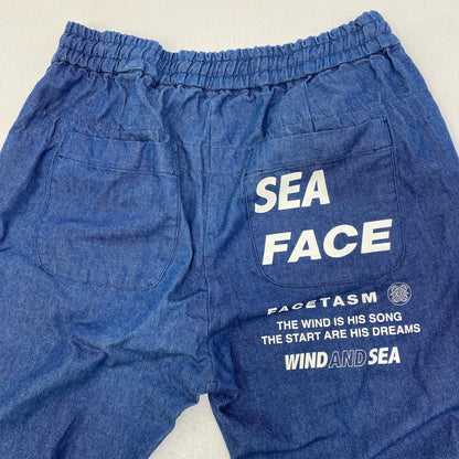 【中古】FACETASM | ファセッタズム Rib Denim Pants デニムパンツ WDS-PT-U01 インディゴ サイズ：5【加古川店】