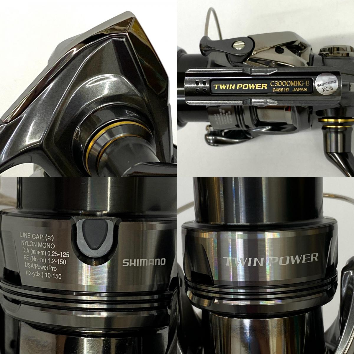 【中古】【フィッシング/釣り/釣具/リール】 【スピニングリール】SHIMANO | シマノ 24ツインパワー C3000MHG【加古川店】