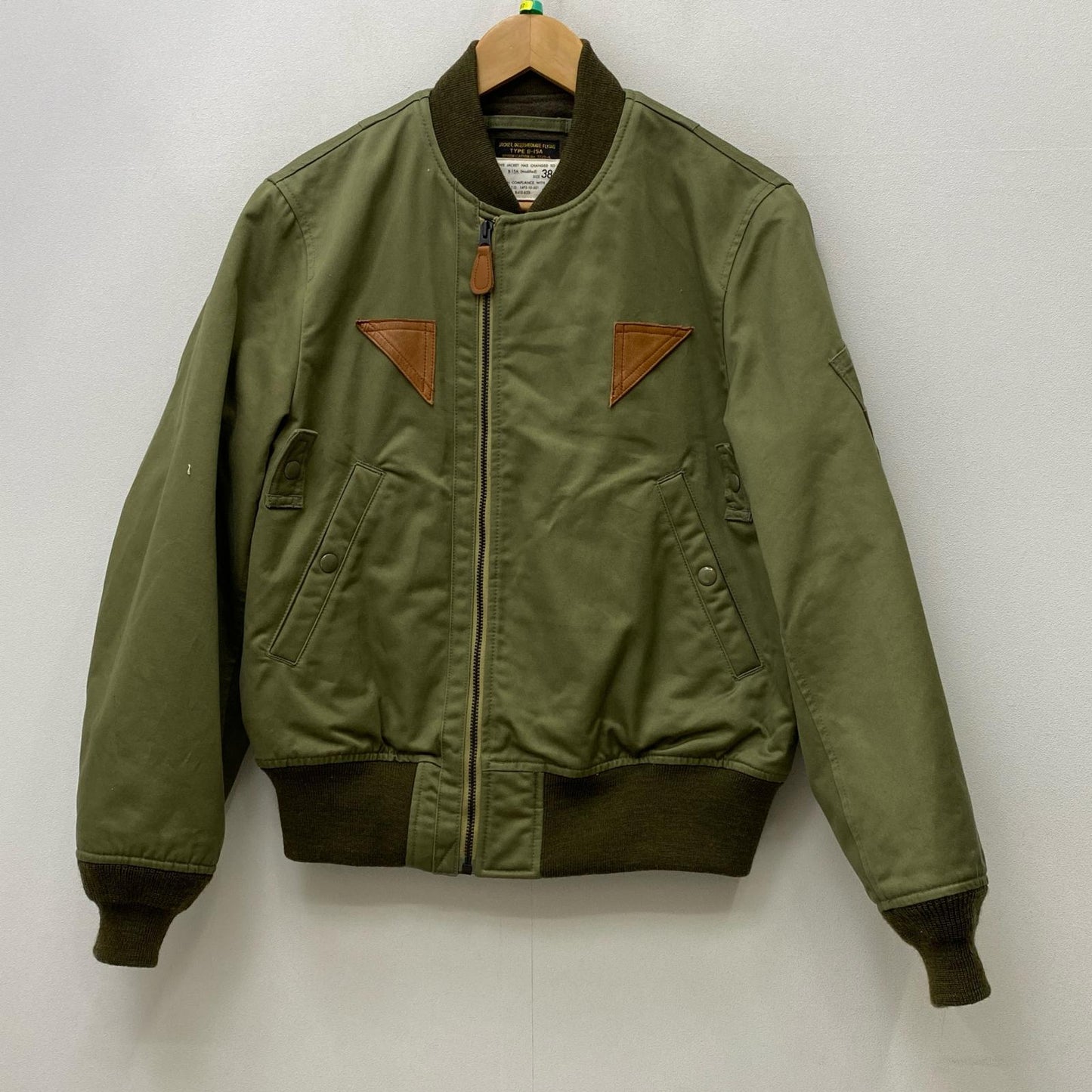 【中古】AVIREX | アヴィレックス B-15A MOD. ミリタリーコート 783-3952034 カーキ サイズ：38【加古川店】