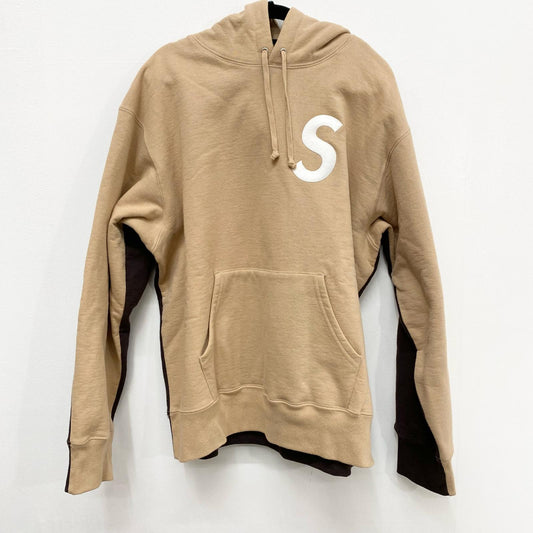 Supreme | シュプリーム S Logo Split Hooded Sweatshirt プルオーバーパーカー ベージュ Mサイズ 21FW パーカー ベージュ サイズ：M