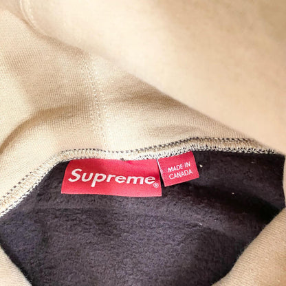 Supreme | シュプリーム S Logo Split Hooded Sweatshirt プルオーバーパーカー ベージュ Mサイズ 21FW パーカー ベージュ サイズ：M