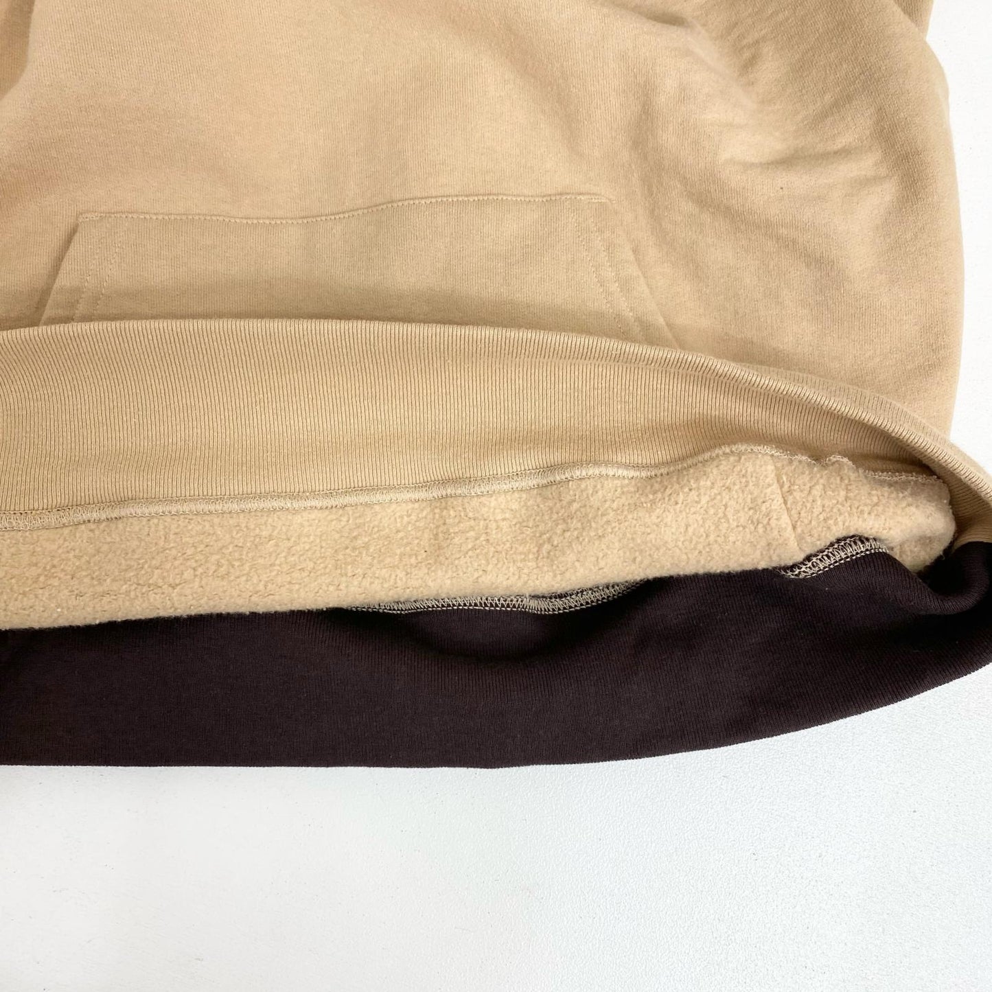 Supreme | シュプリーム S Logo Split Hooded Sweatshirt プルオーバーパーカー ベージュ Mサイズ 21FW パーカー ベージュ サイズ：M