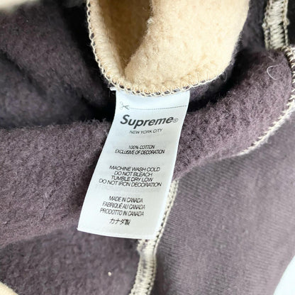 Supreme | シュプリーム S Logo Split Hooded Sweatshirt プルオーバーパーカー ベージュ Mサイズ 21FW パーカー ベージュ サイズ：M