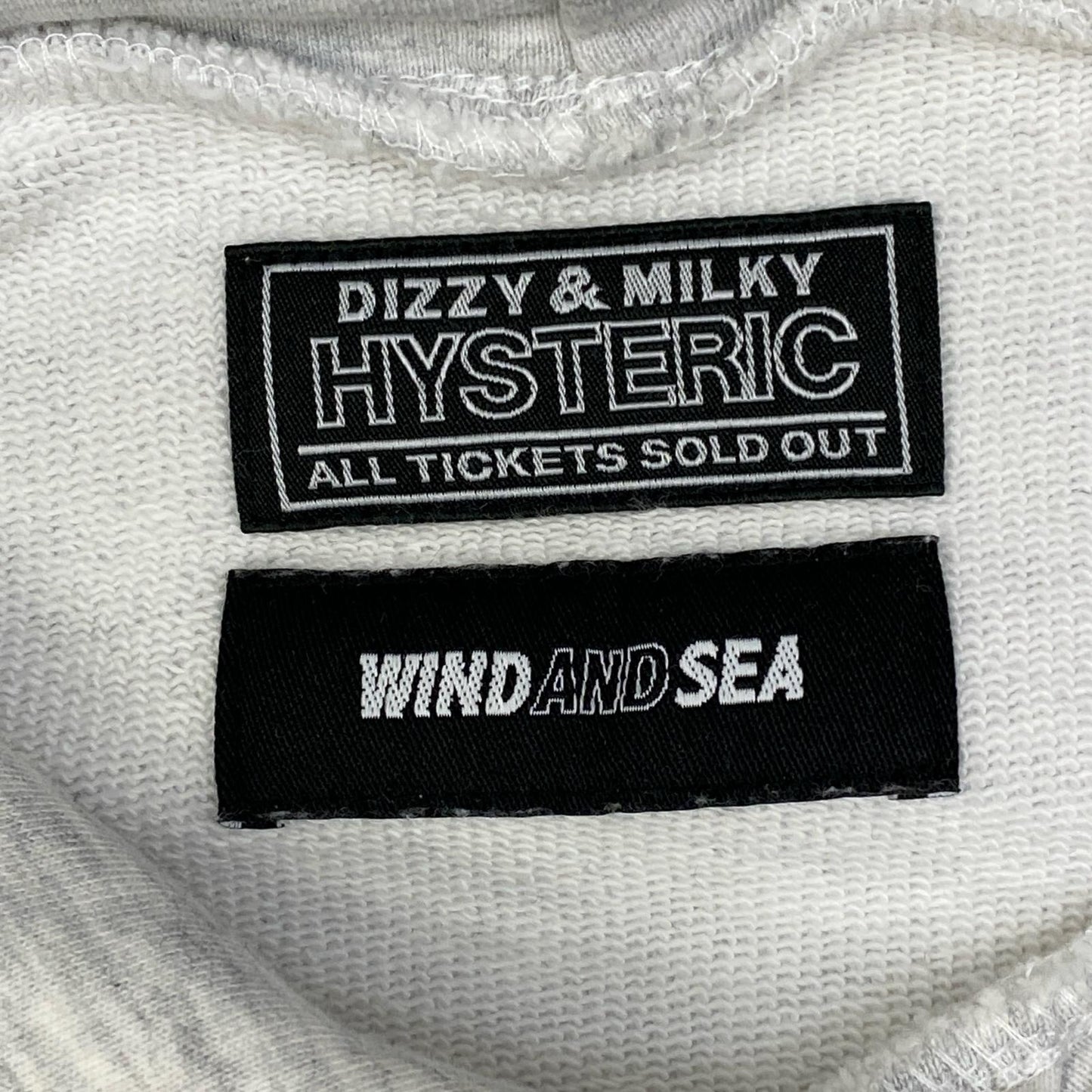 【中古】WIND AND SEA | ウィンダンシーウインダンシー HYSコラボ パーカー WDS-C-HYS-24-Q2-07 グレー サイズ：L【加古川店】