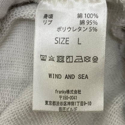 【中古】WIND AND SEA | ウィンダンシーウインダンシー HYSコラボ パーカー WDS-C-HYS-24-Q2-07 グレー サイズ：L【加古川店】