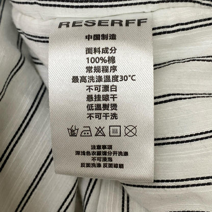 【中古】 RESERFF DISTRESSED DESTROYED COTTON COAT テーラードジャケット サイズ：M【加古川店】