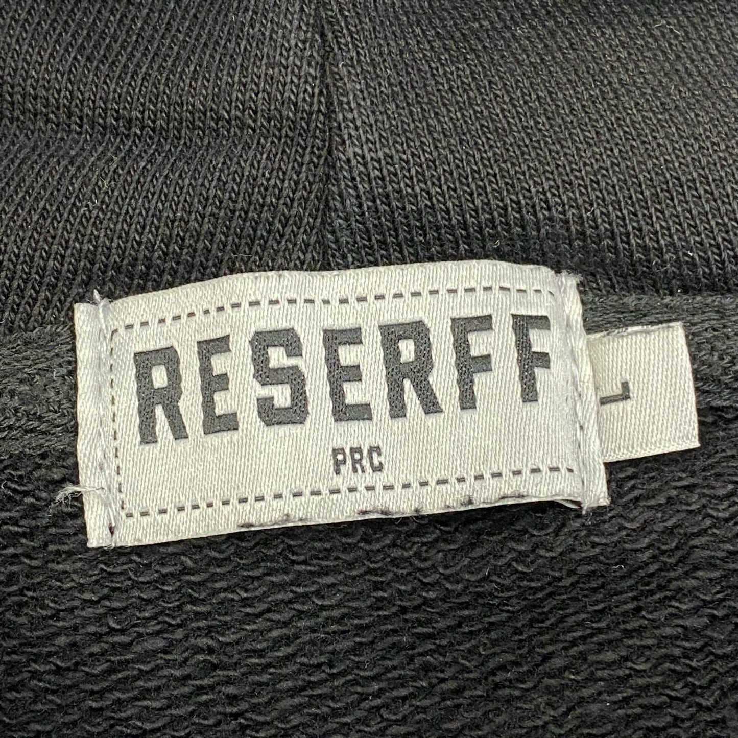 【中古】 RESERFF BURNING CARD INK パーカー ブラック サイズ：L【加古川店】