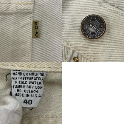 【中古】 BAGGY PANT デニムパンツ ベージュ サイズ：40【加古川店】