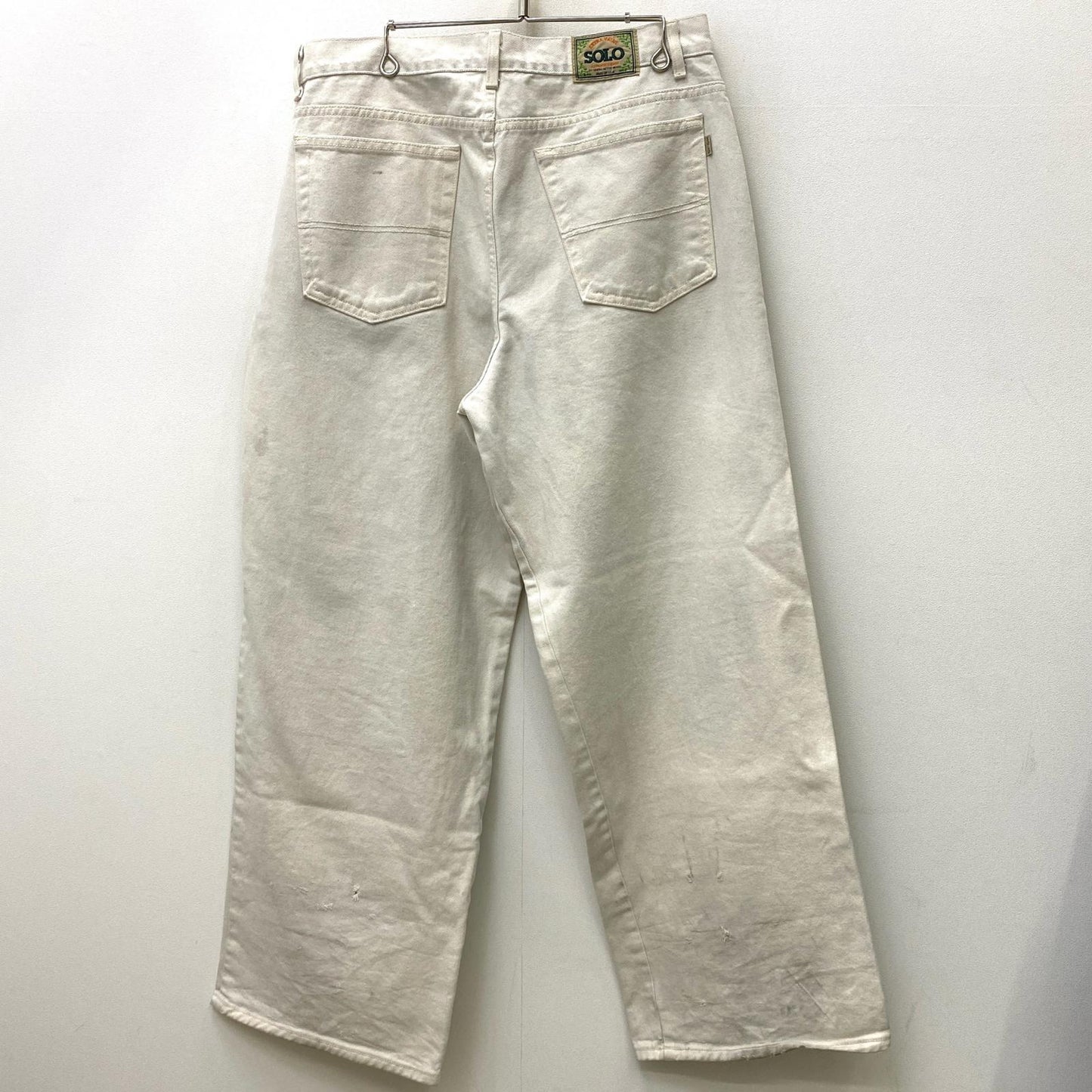 【中古】 BAGGY PANT デニムパンツ ベージュ サイズ：40【加古川店】