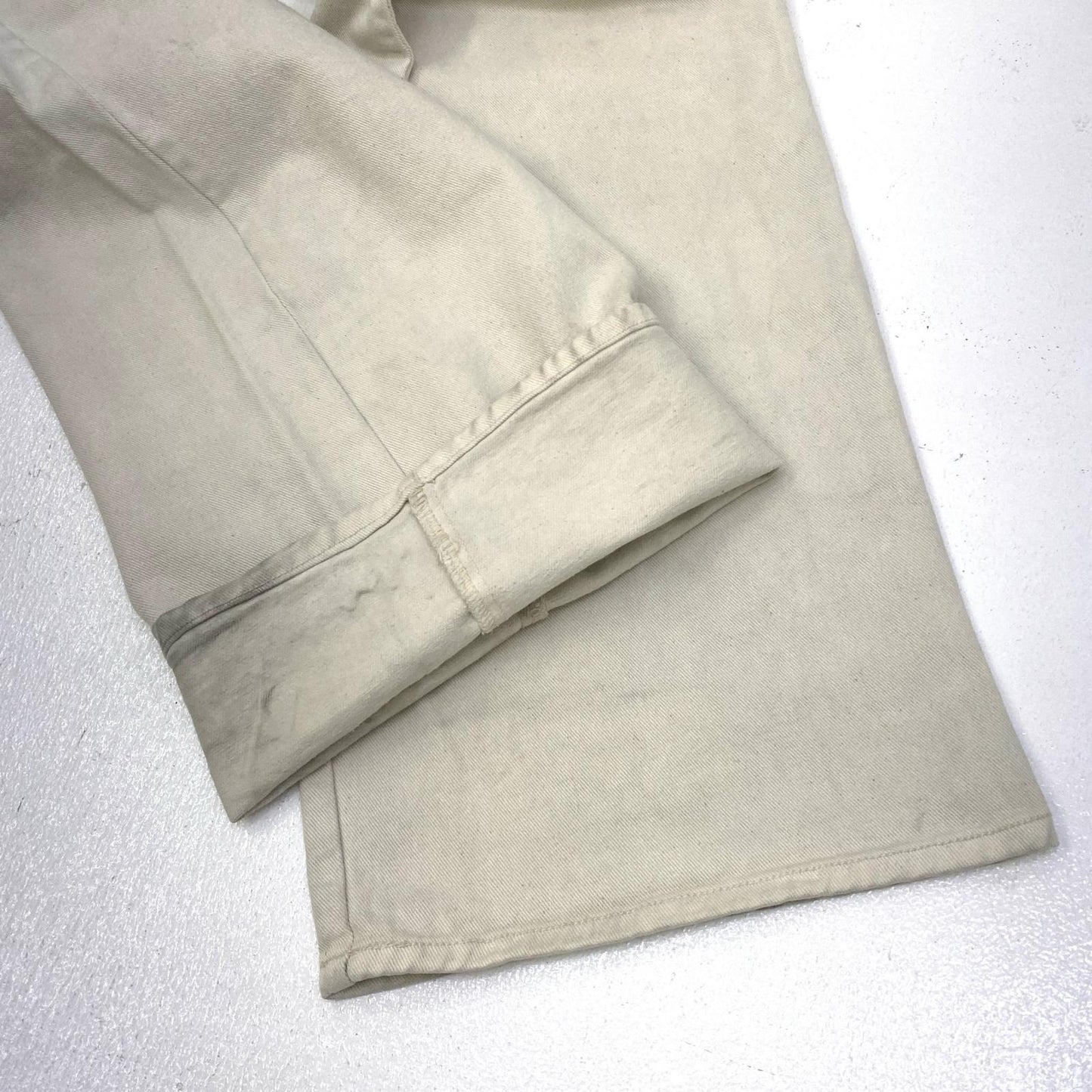 【中古】 BAGGY PANT デニムパンツ ベージュ サイズ：40【加古川店】