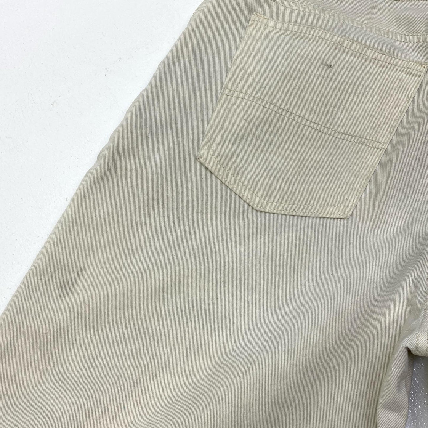 【中古】 BAGGY PANT デニムパンツ ベージュ サイズ：40【加古川店】