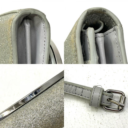 【中古】DIESEL | ディーゼル 1DR WALLET STRAP ショルダーバッグ X09809 P0787 シルバー【加古川店】
