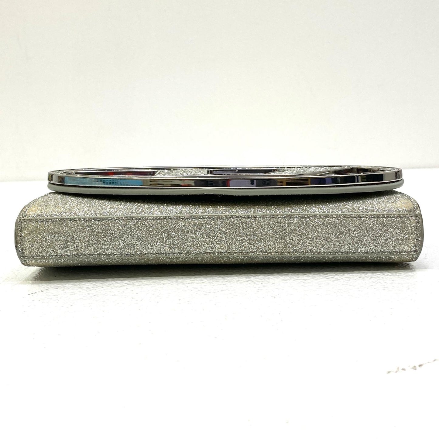 【中古】DIESEL | ディーゼル 1DR WALLET STRAP ショルダーバッグ X09809 P0787 シルバー【加古川店】