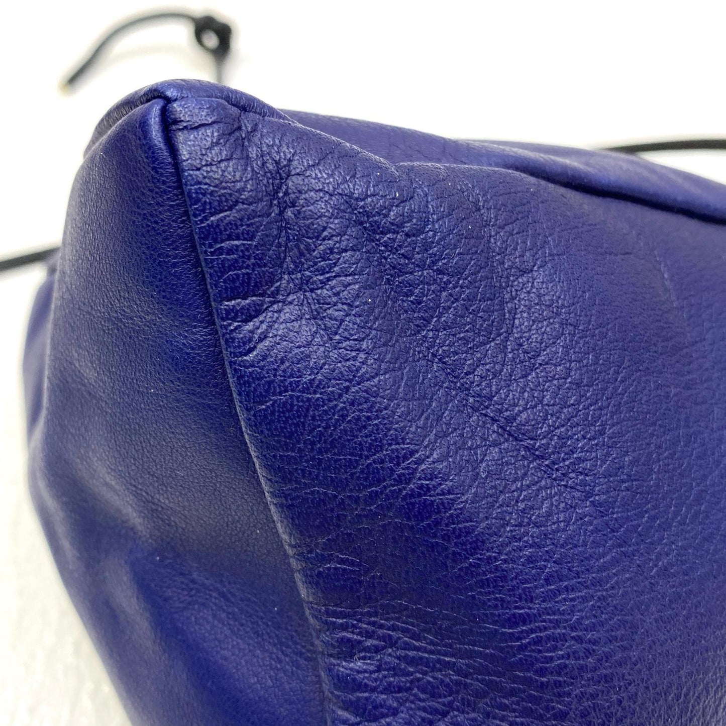 【中古】 KAWAKAWA 日本製 Pyramid Pochette ショルダーバッグ ブルー【加古川店】