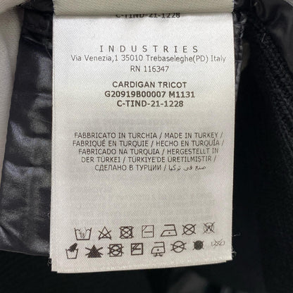 【中古】MONCLER | モンクレール ニット切替ダウンジャケット その他アウター G20919B00007 ブラック サイズ：L【加古川店】