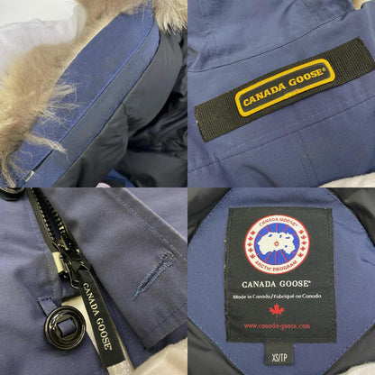 【中古】CANADA GOOSE | カナダグース JASPER PARKA ダウンジャケット 3438JM ネイビー サイズ：XS【加古川店】